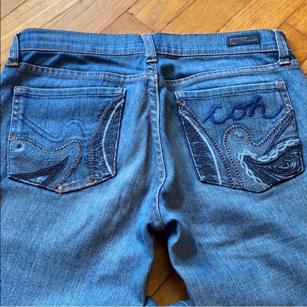 Citizens Of Humanity Indigo Boot Cut Jeans